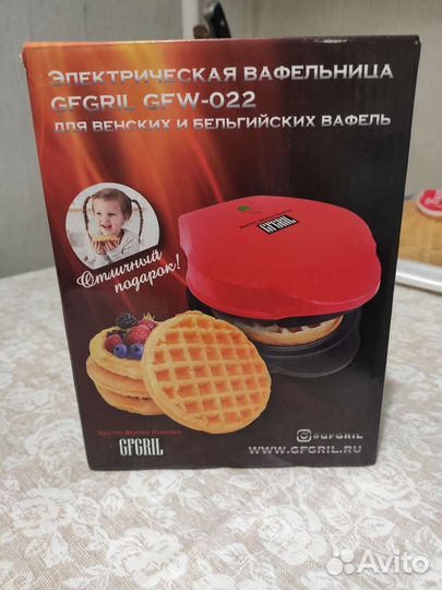 Электрическая мини вафельница