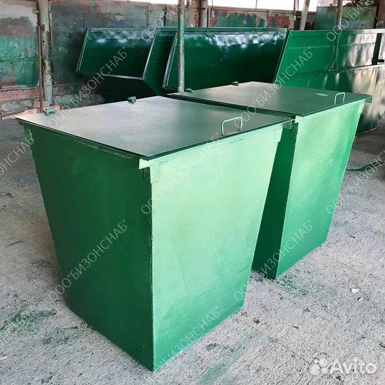 Контейнер мусорный 8м3, 1.1м3, 0.75 м3 J11411