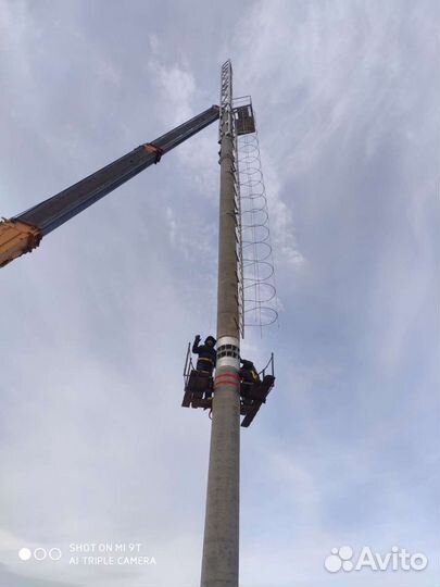 Аренда и услуги автокрана, 25 т, 42 м, с гуськом 13 м