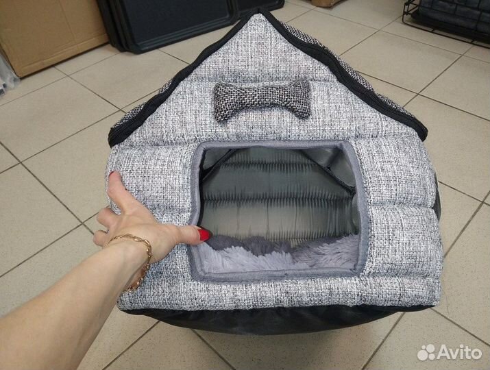 Лежанка Домик для собак и кошек