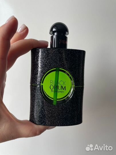 Женские духи YSL Black Opium illicit green 90 мл