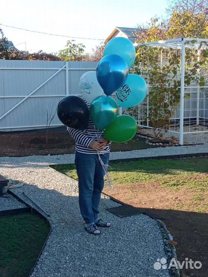 Фонтан из гелиевых шаров (купи ей шарик )