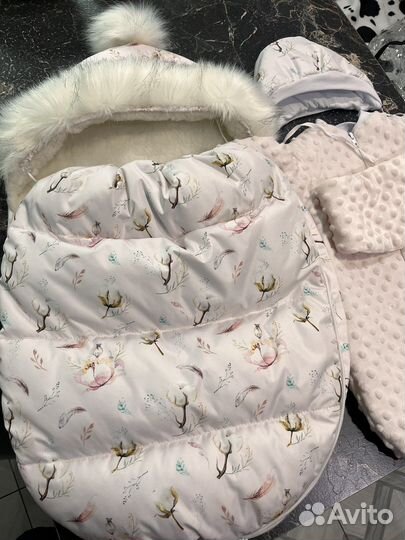 Конверт на выписку зимний