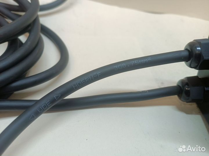 Силовой кабель для насоса + Блок защиты круг
