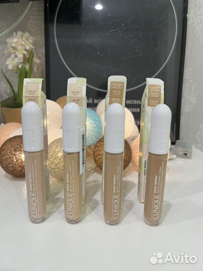 Clinique выравнивающий тон кожи консилер