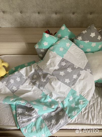 Бортики в детскую кроватку