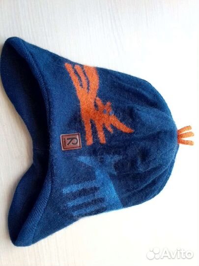 Шапка детская Reima, р.54, зимняя. Шерсть