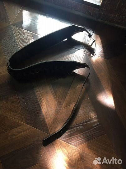 Патронташ кожаный