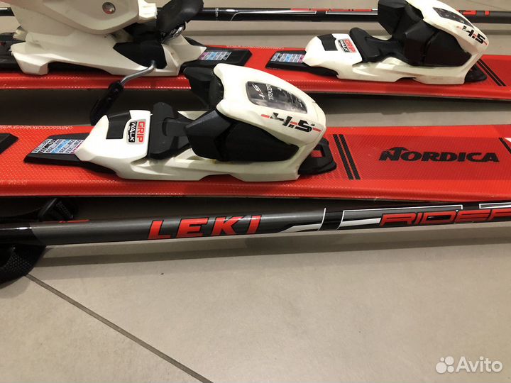 Горные лыжи, комплект на ребенка