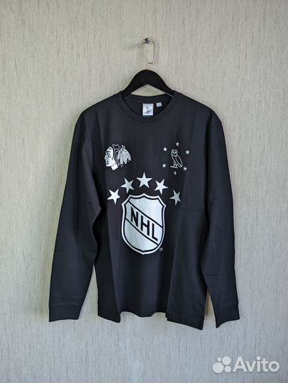 Лонгслив OVO x NHL Chicago Blackhawks, M, XL