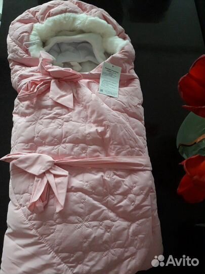 Конверт на выписку для девочки новый