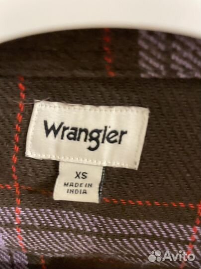 Верхняя рубашка wrangler xs-s-m