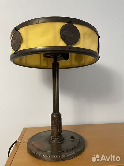 Старинная настольная лампа.Корабельная.1950е