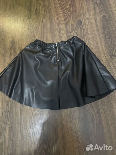 Кожаная юбка hm