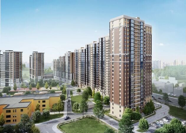 3-к. квартира, 83,7 м², 3/25 эт.