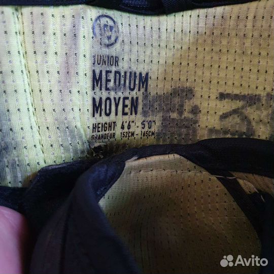 Налокотники хоккейные warrior alpha qx junior m