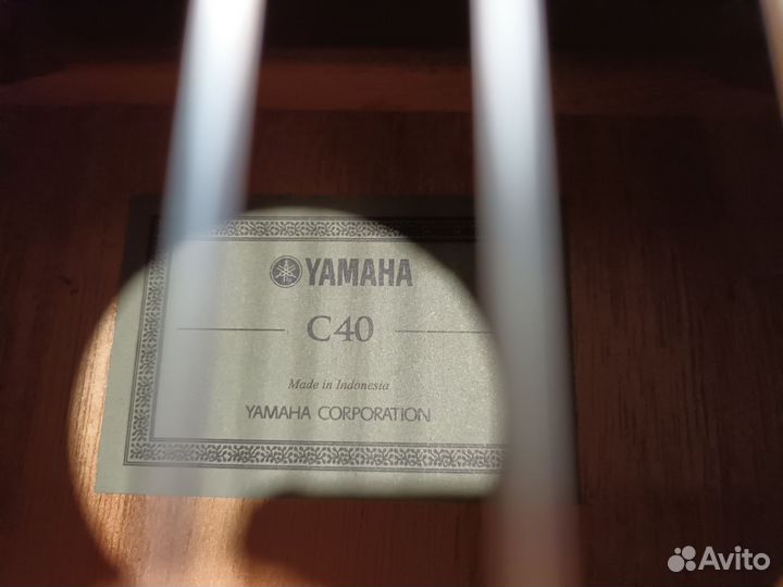 Yamaha классическая гитара (обмен/продажа)