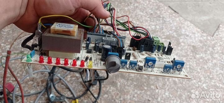Блок управления двухконтурным котлом