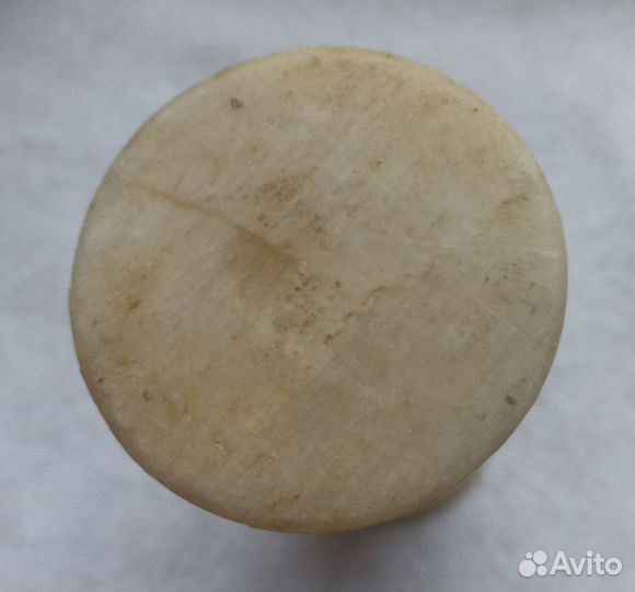 Ваза вазочка Оникс желтый. Нечастая Высота 16см