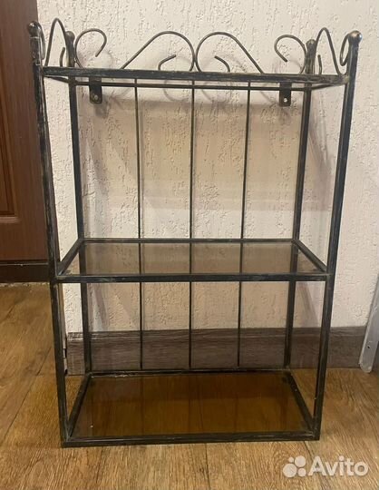 Полка металлическая СССР настенная