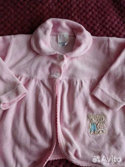 Кофточка бархатная