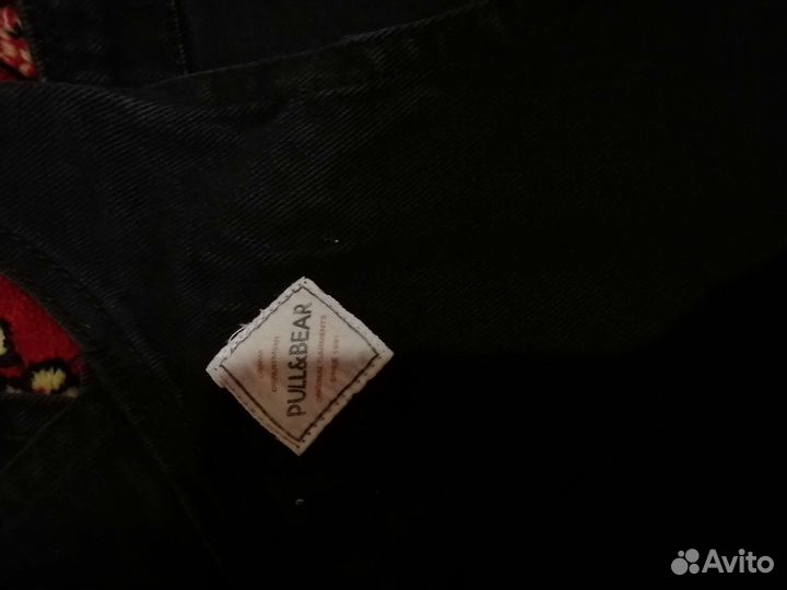 Джинсовый сарафан pull AND bear