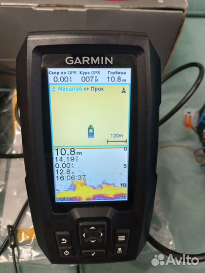 Эхолот garmin striker plus 4cv