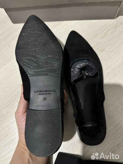Балетки натуральная кожа vagabond