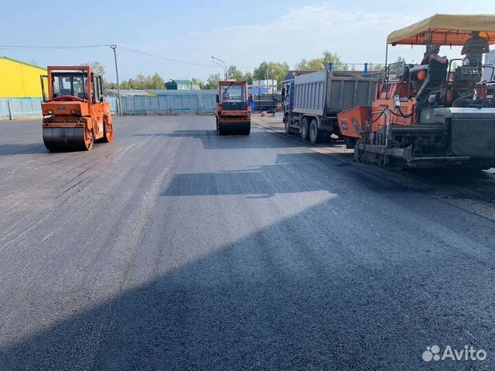 Асфальтирование частных территории