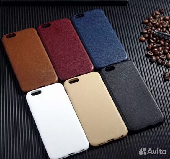 Чехлы под кожу на iPhone 5/6/7