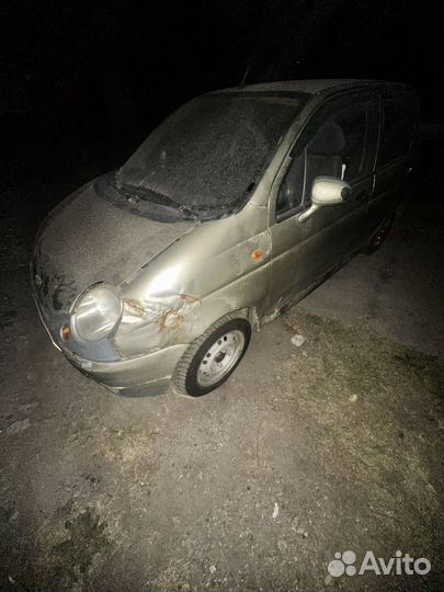 Разбор daewoo matiz