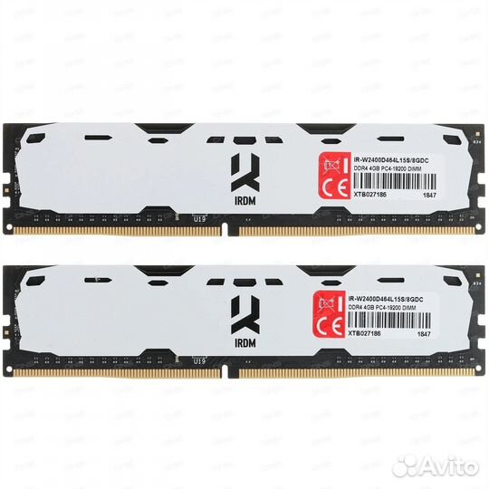 Оперативная память ddr4 8gb (2 по 4 гб)