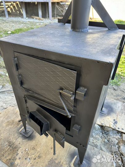 Печь дровяная буржуйка