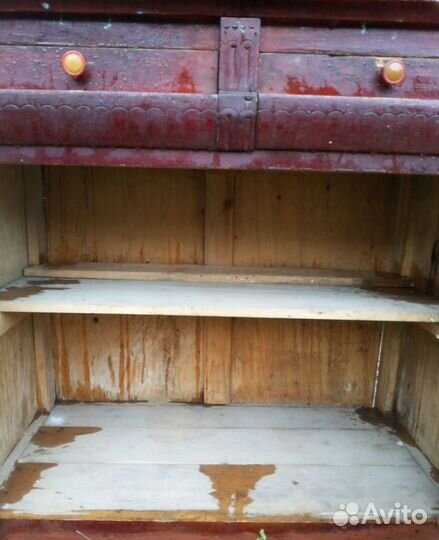 Старинный,антикварный буфет, горка