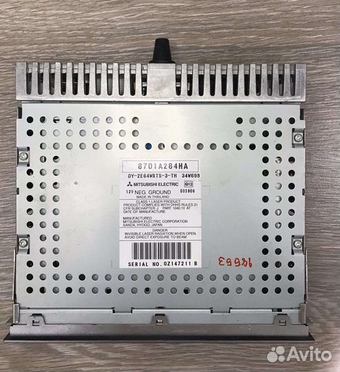 Магнитола mitsubishi pajero sport / L200