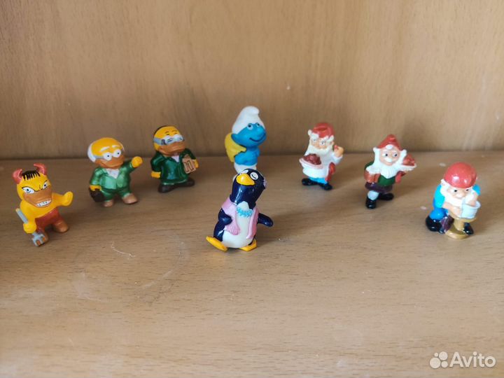 Игрушки из киндера 90х серии