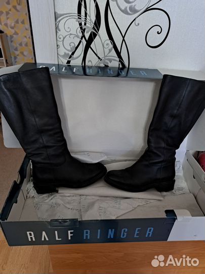 Зимние женские сапоги 38 натуральная кожа