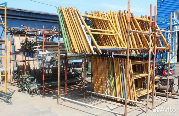 Аренда строительных лесов, вышек тур, опалубки