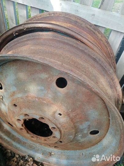 Диски задние тракторный под резину 13,6*38