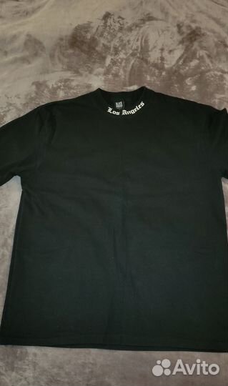Футболка оверсайз мужская с надписью Los Angeles