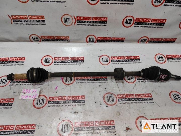 Привод передний правый toyota platz