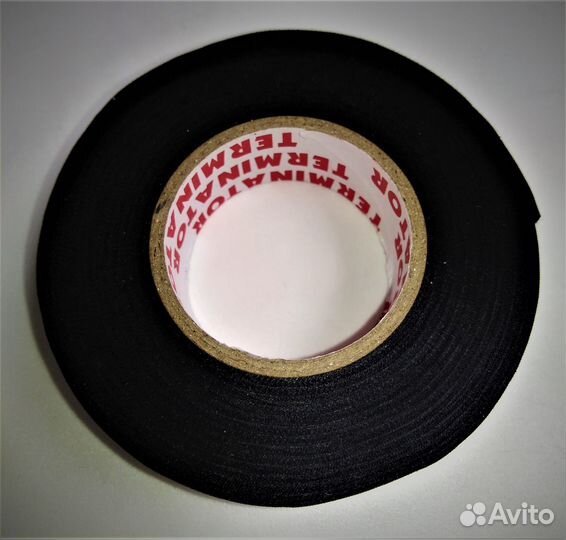 Изолента terminator IZT 1925 ткан черн Fabric 1шт