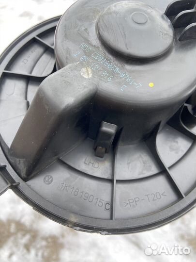 Вентилятор печки пассат б7 1K1819015