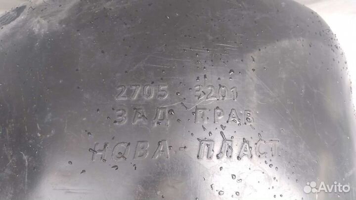 Подкрылок задний правый Газ Газель