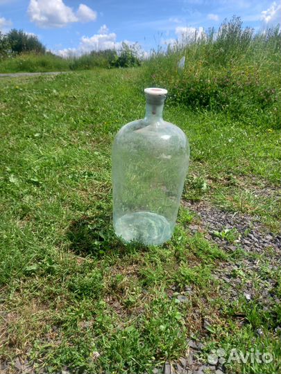 Бутылка стеклянная 20 литров