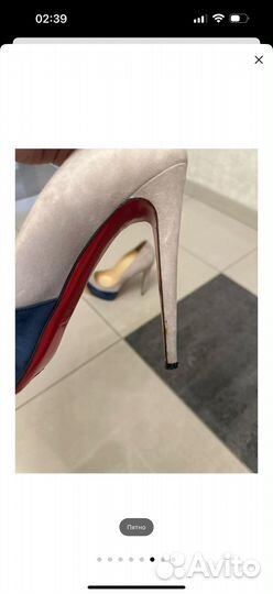 Туфли Christian louboutin 38.5