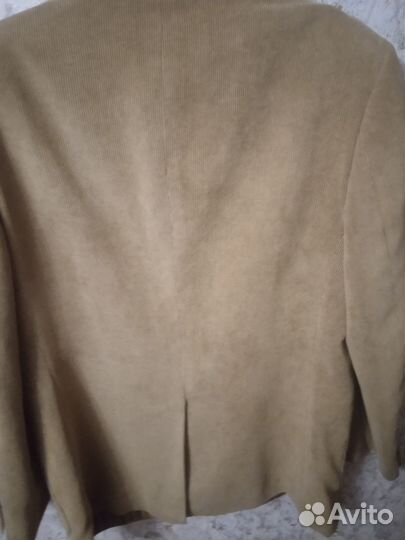Пиджак мужской 52-54 р цвет кофе с молоком ОАЭ