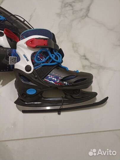 Коньки новые детские раздвижные