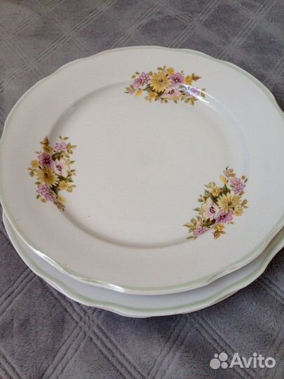 Тарелки Плоские Для вторых блюд Столовые Десертные