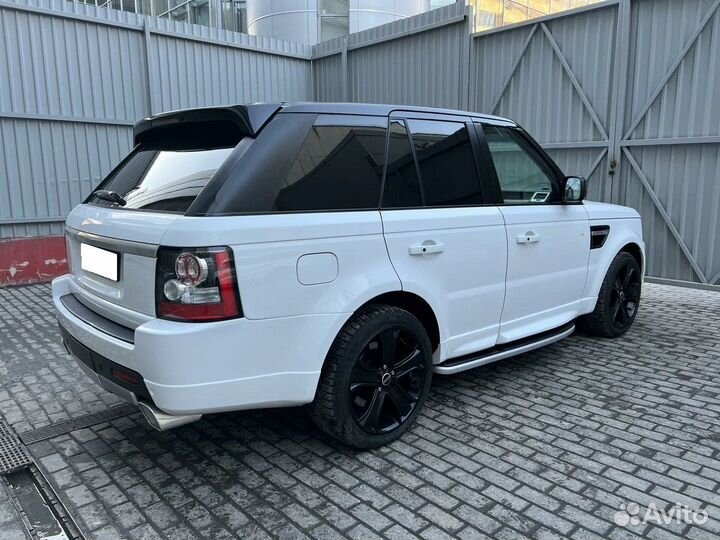 Пороги на range rover sport l 320 ренж ровер спорт